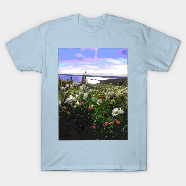 Peggy's Wildflowers T-Shirt by Blue Cheri